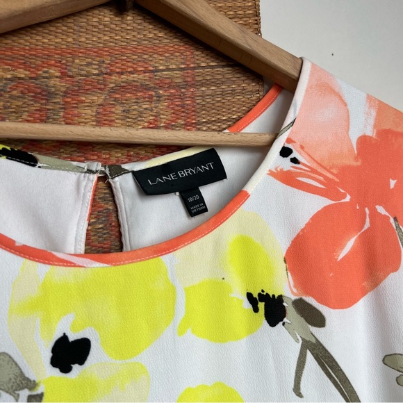 Lane Bryant • Spring Floral Retro Style Dress - Picture 5 of 8